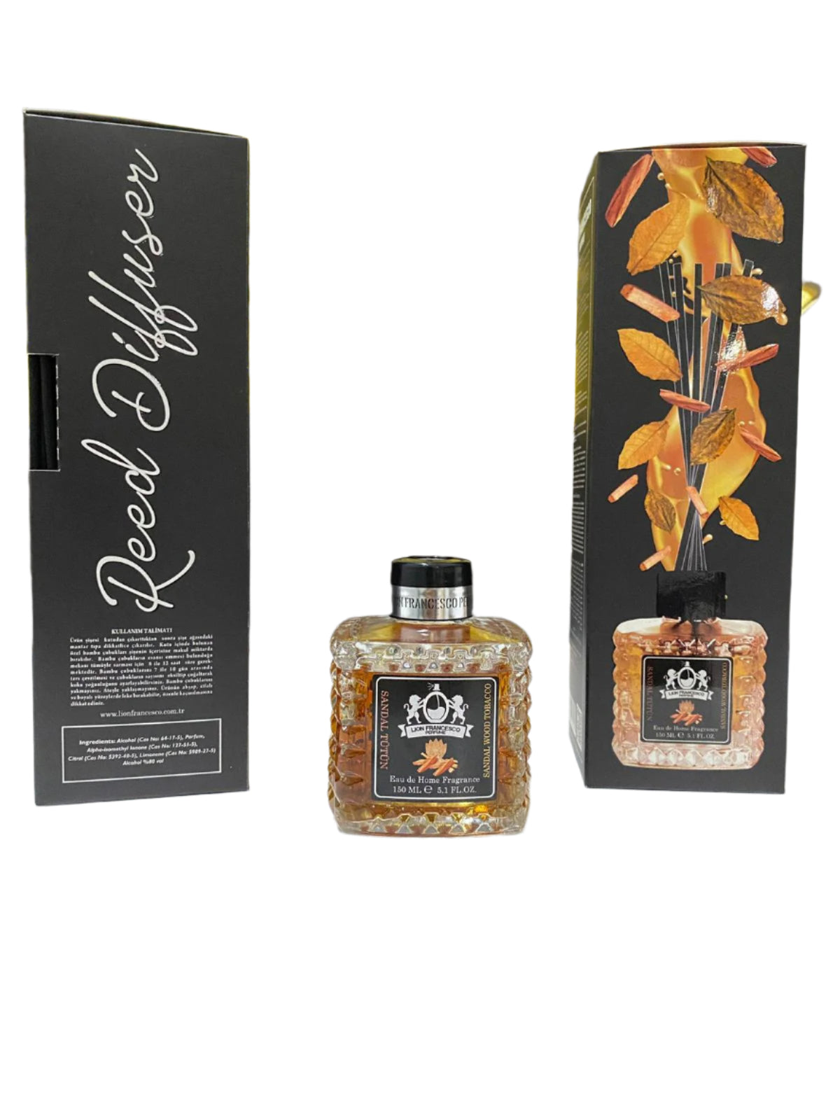 Sandalwood and Tobacco Home Fragrance by Lion Francesco 150ml