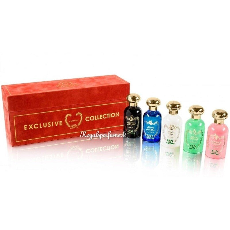 Capriole Exclusive Collection perfume set unisex 5x30ml - Royalsperfume Capriole Perfume