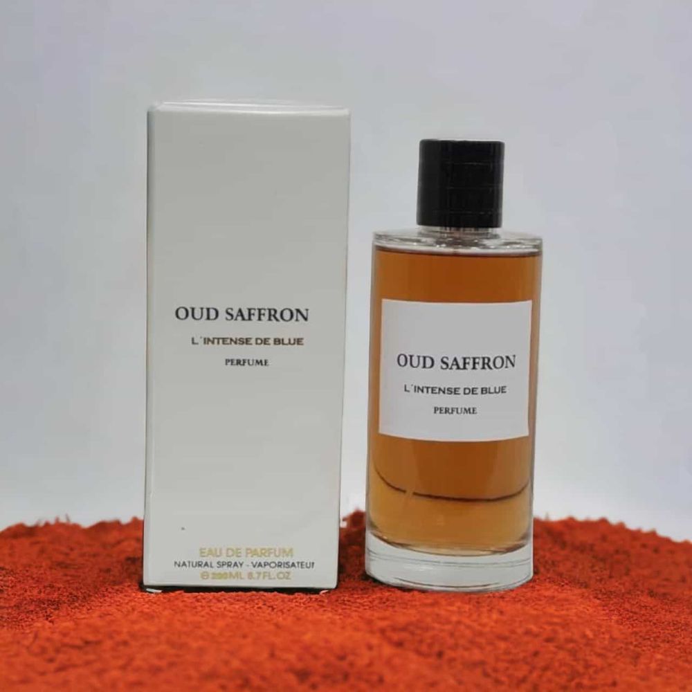 L'intense De Blue Oud Saffron perfumed water unisex